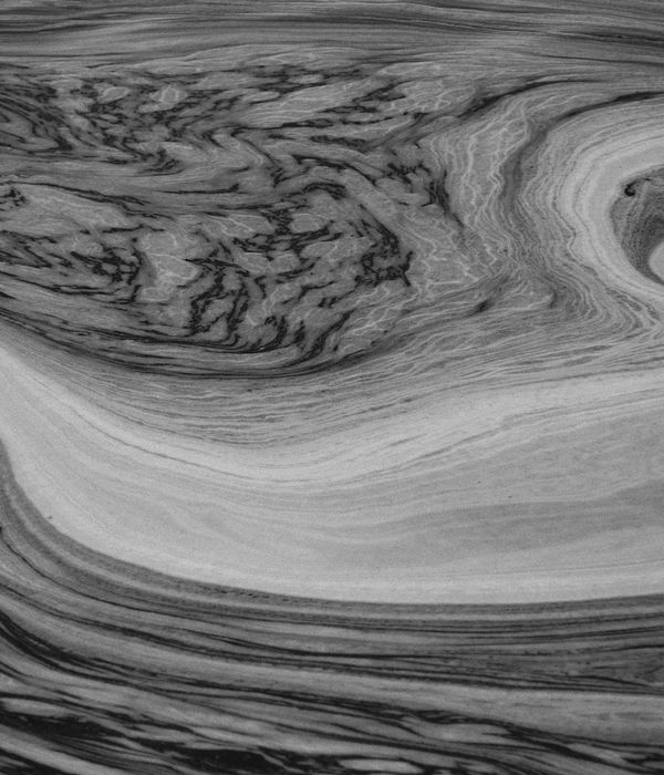 Abstract visualization of feminine energy and balance motion