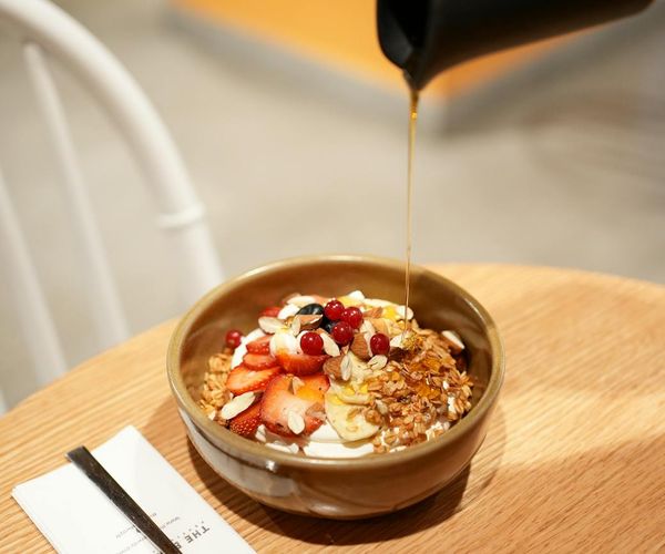 Balanced lifestyle and morning energy ritual